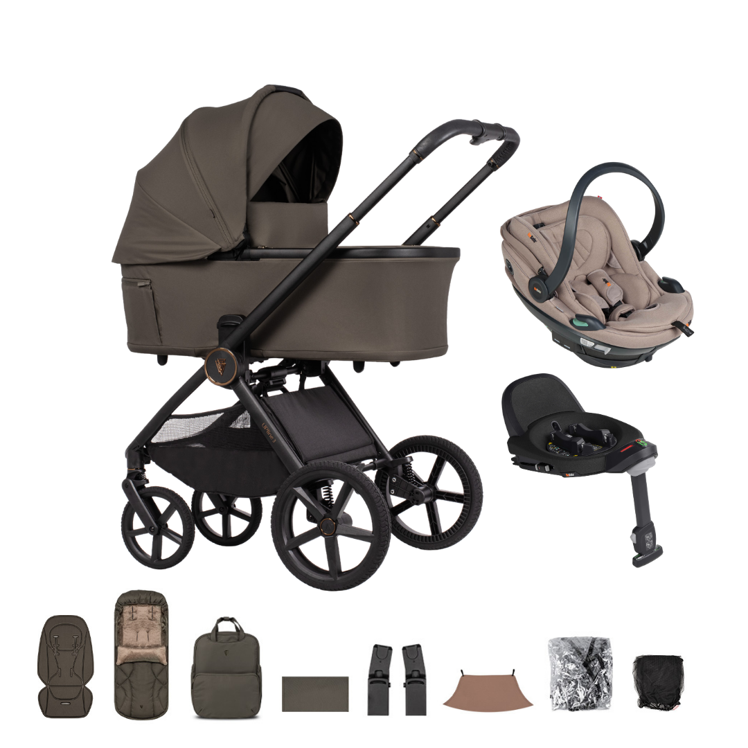 Venicci Upline 3 Pushchair with BeSafe Go Beyond 2 Travel System