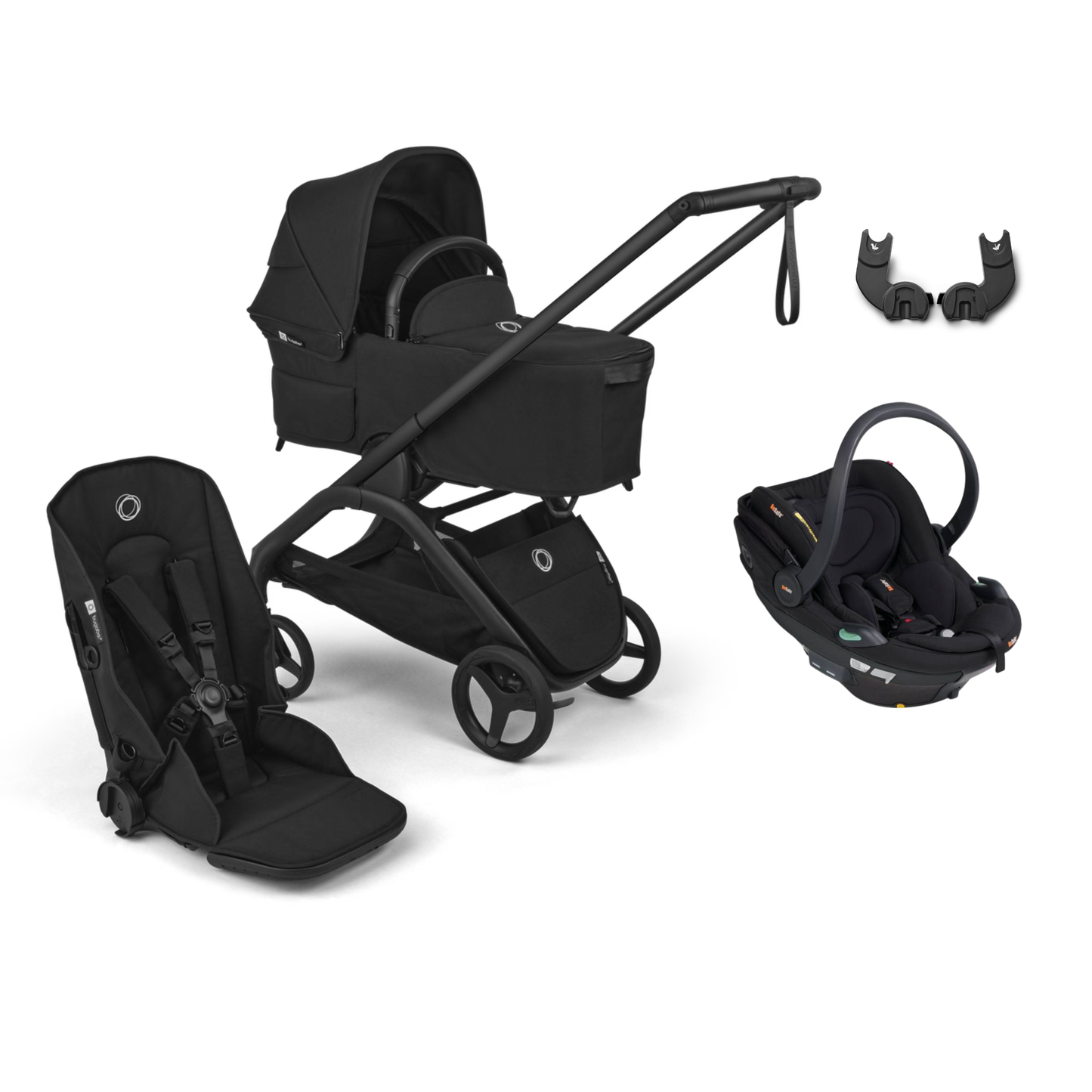 Bugaboo Dragonfly Plus Bundle with BeSafe Go Beyond 2 Travel System