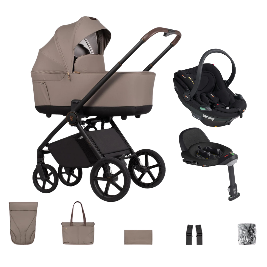 Venicci Claro 2 Pushchair with BeSafe Go Beyond 2 Travel System