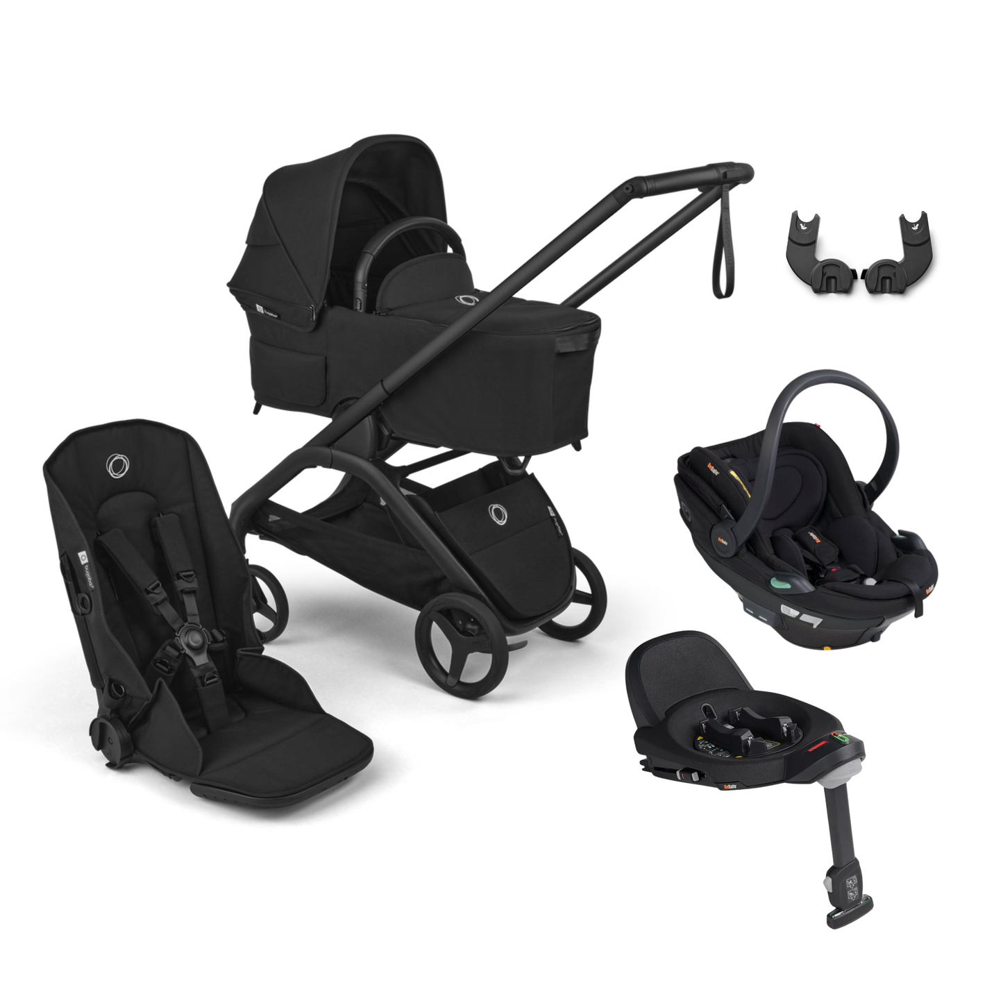 Bugaboo Dragonfly Plus Bundle with BeSafe Go Beyond 2 Travel System