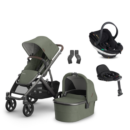 UPPAbaby Vista V3 Bundle with BeSafe Go Beyond Travel System