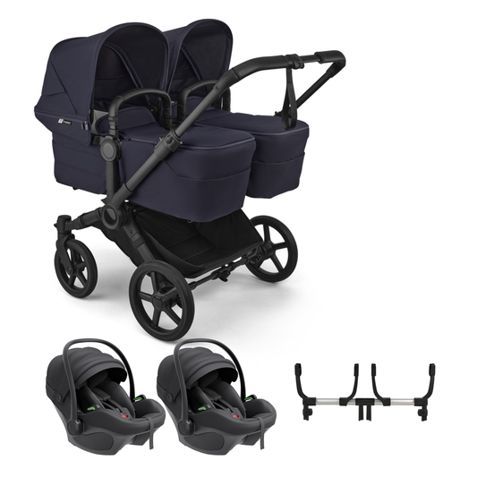Bugaboo Donkey 6 Twin with Avionaut Pixel 3 Travel System
