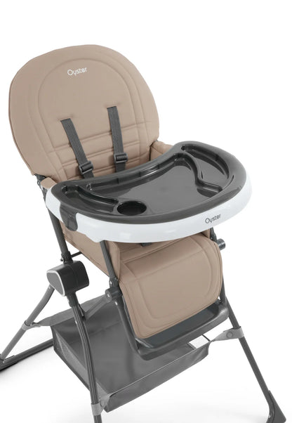 Oyster Home Folding Highchair with Tray