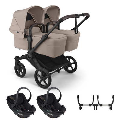 Bugaboo Donkey 6 Twin with BeSafe Go Beyond 2 Travel System