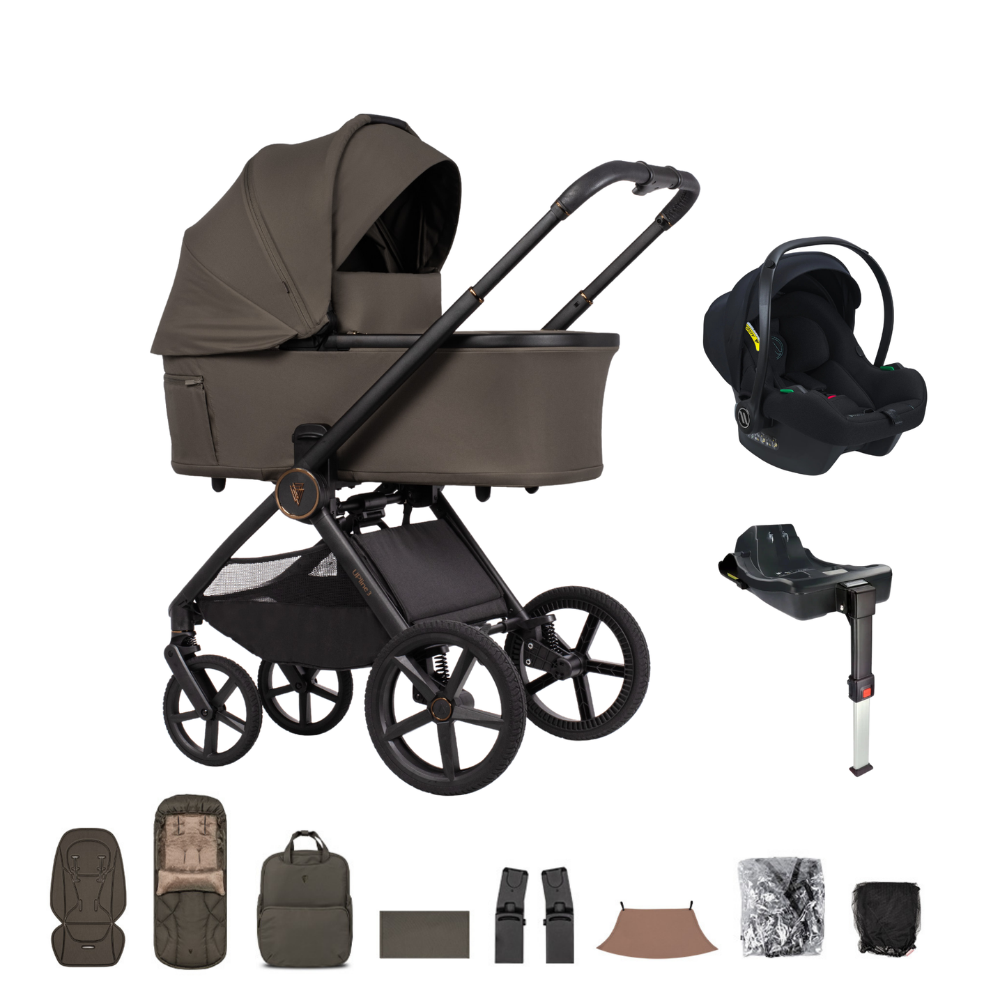 Venicci Upline 3 Pushchair with Avionaut Cosmo Smart Travel System