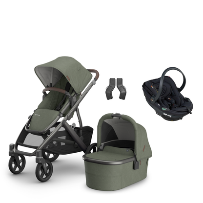 UPPAbaby Vista V3 Bundle with BeSafe Go Beyond 2 Travel System
