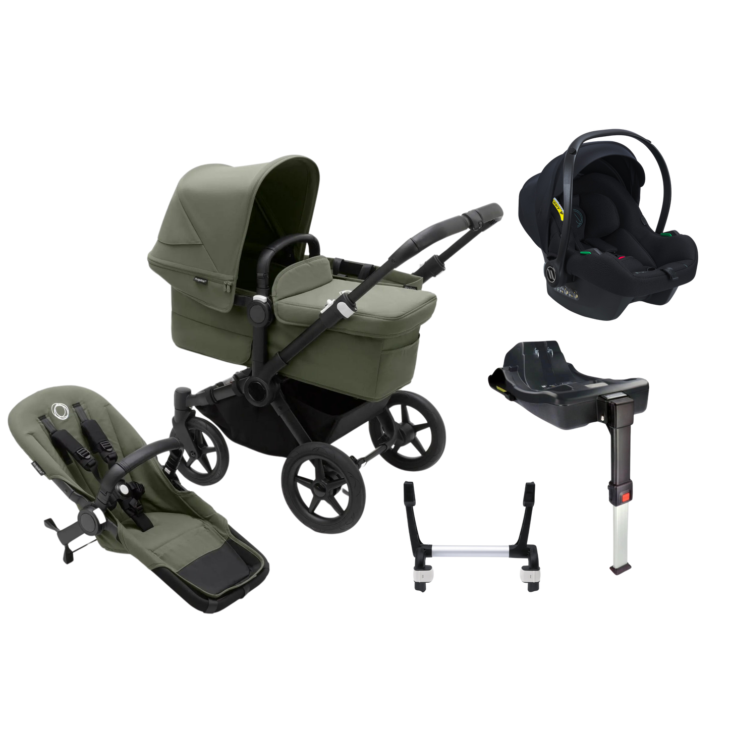 Bugaboo Donkey 5 Mono Bundle with Avionaut Cosmo Smart Travel System