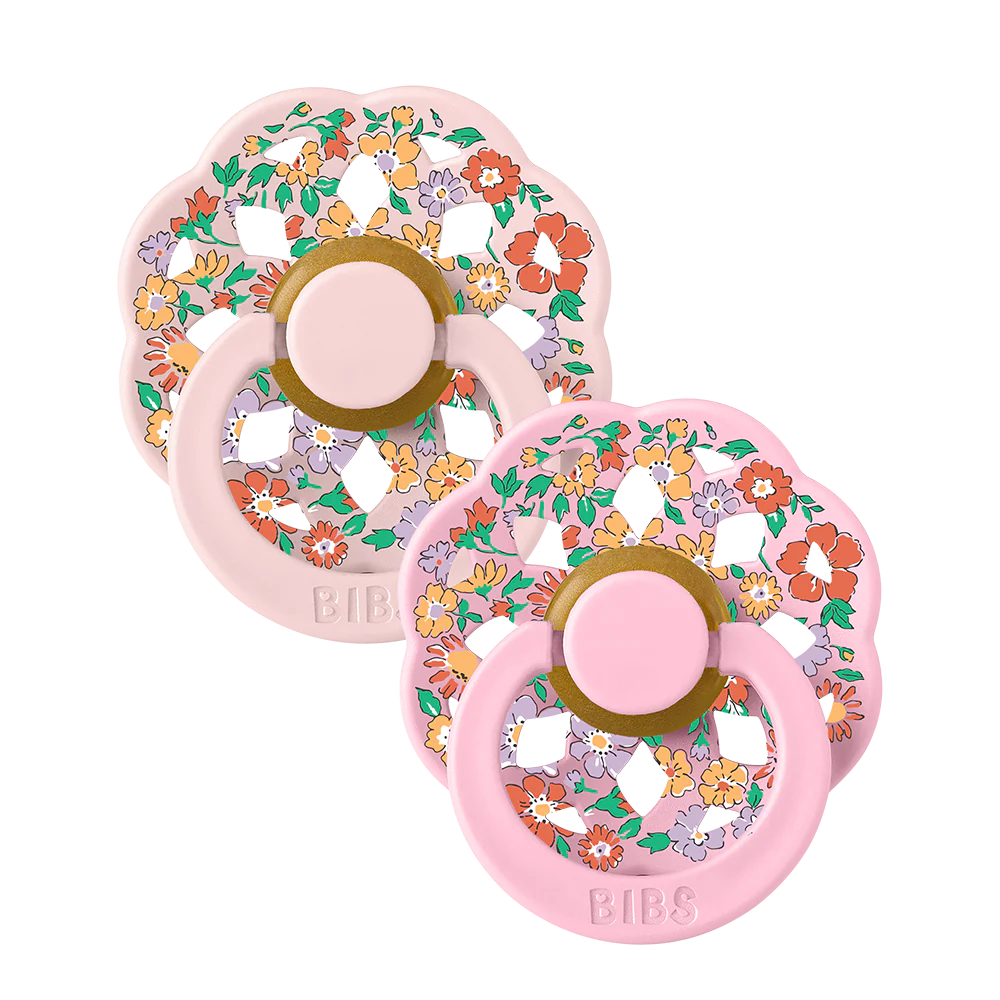 BIBS x LIBERTY Boheme Dummies 2 Pack Oscar Meadow - Blossom Mix