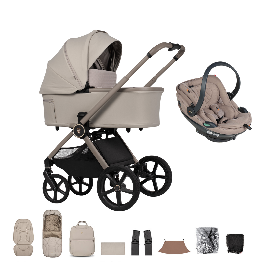 Venicci Upline 3 Pushchair with BeSafe Go Beyond 2 Travel System