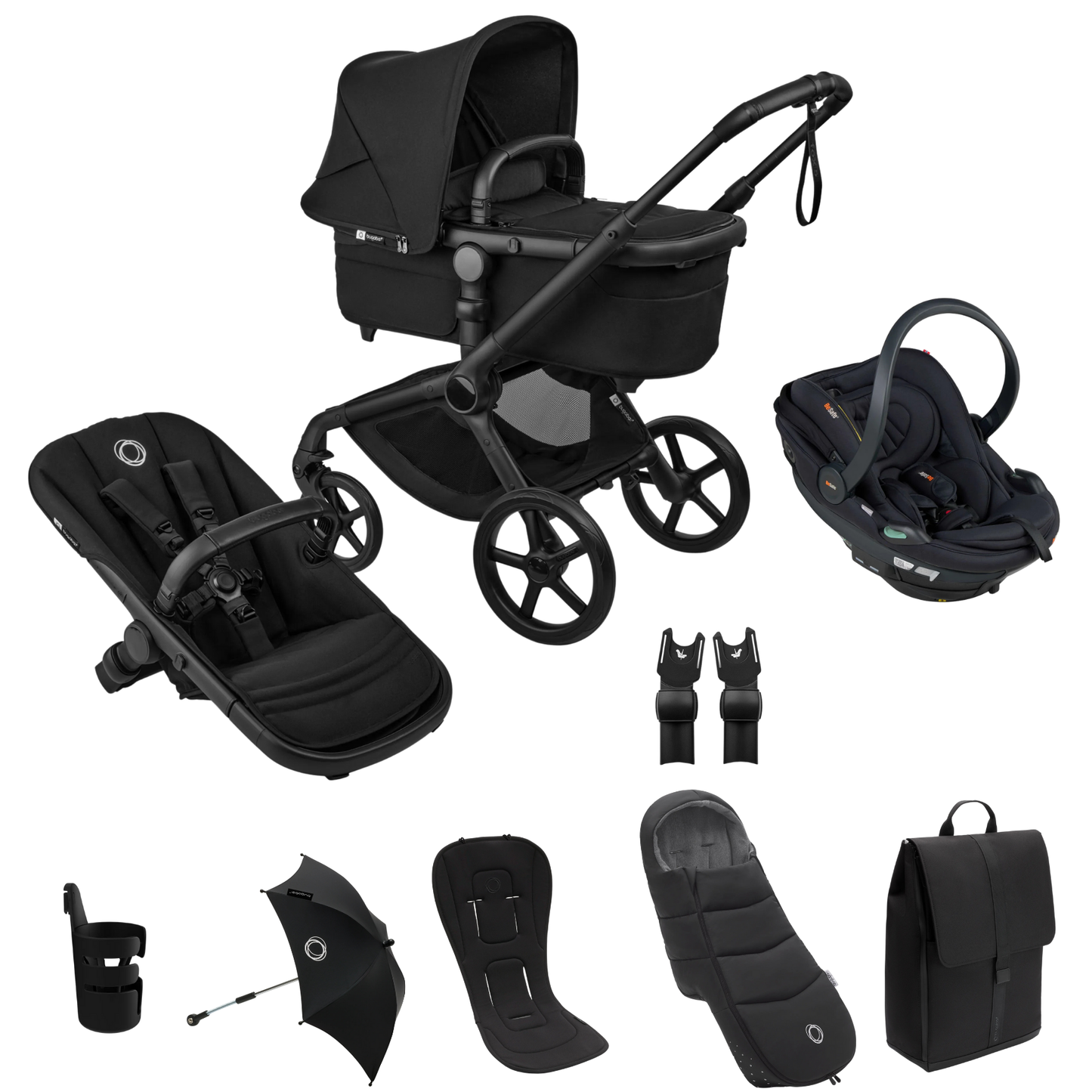 Bugaboo Fox 5 Renew Complete Bundle with BeSafe Go Beyond 2 Travel System