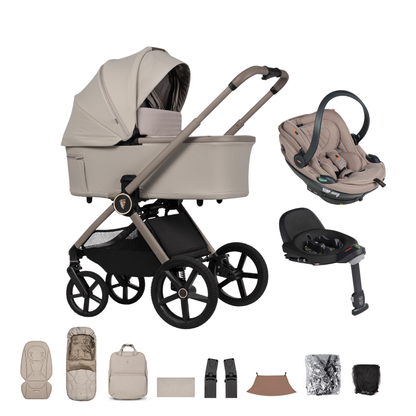 Venicci Upline 3 Pushchair with BeSafe Go Beyond 2 Travel System
