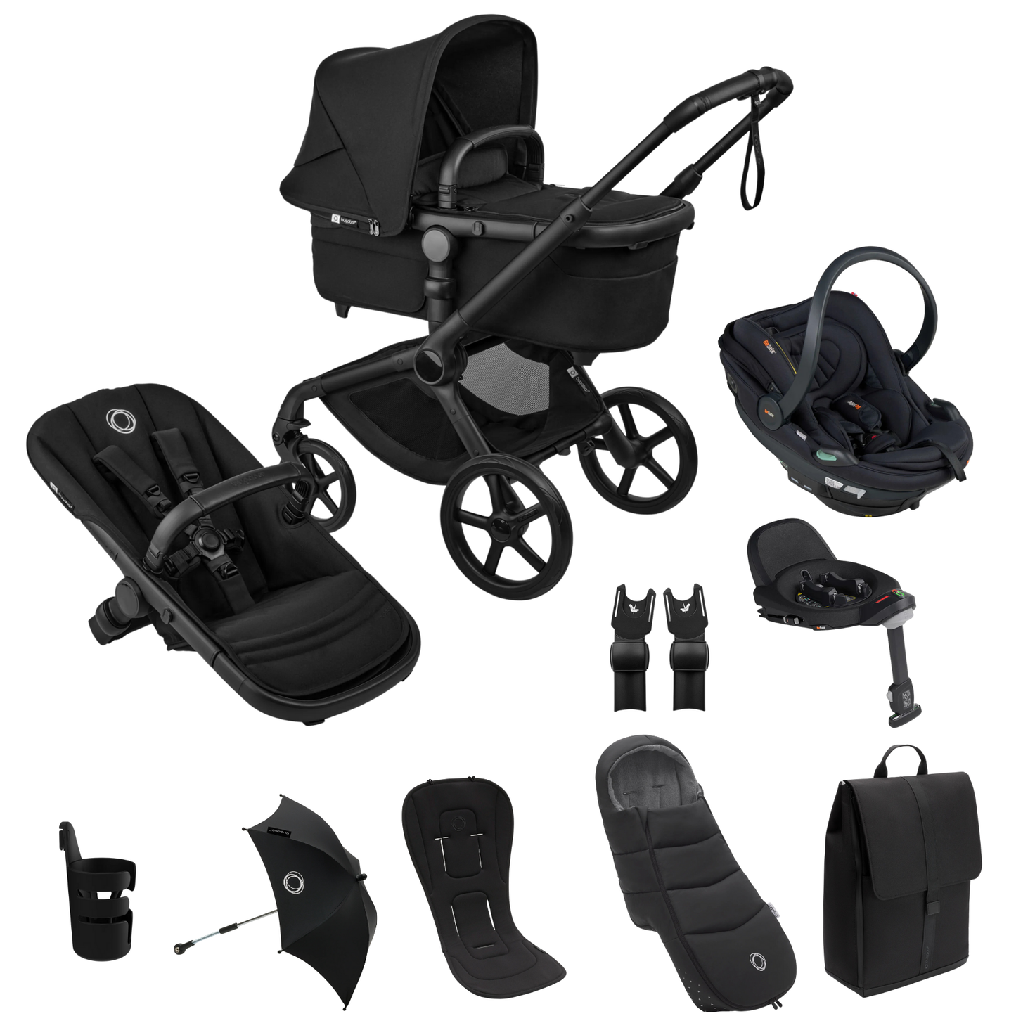 Bugaboo Fox 5 Renew Complete Bundle with BeSafe Go Beyond 2 Travel System