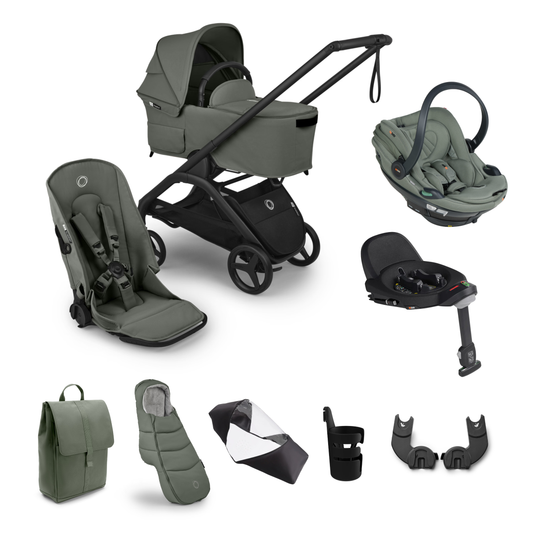 Bugaboo Dragonfly Plus Essential Bundle with BeSafe Go Beyond2 Travel System