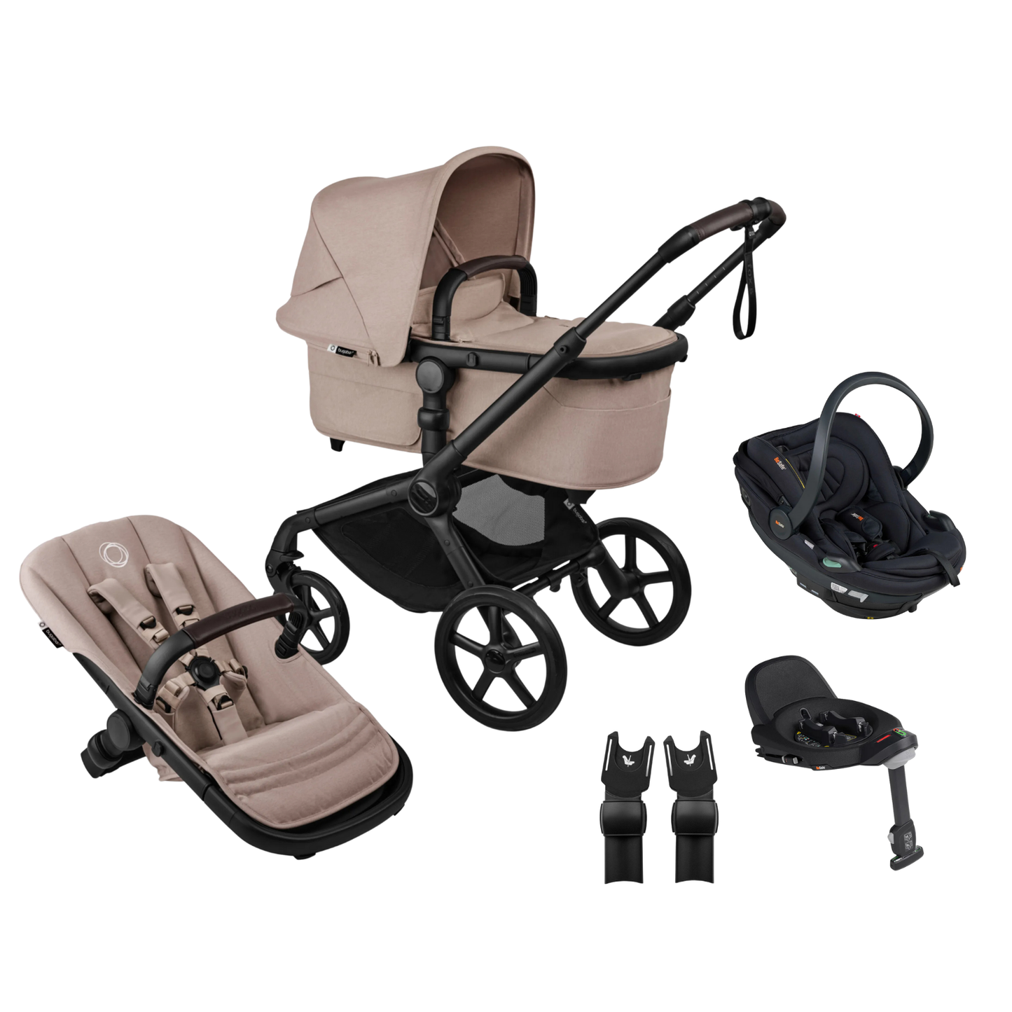 Bugaboo Fox 5 Renew Bundle with BeSafe Go Beyond 2 Travel System