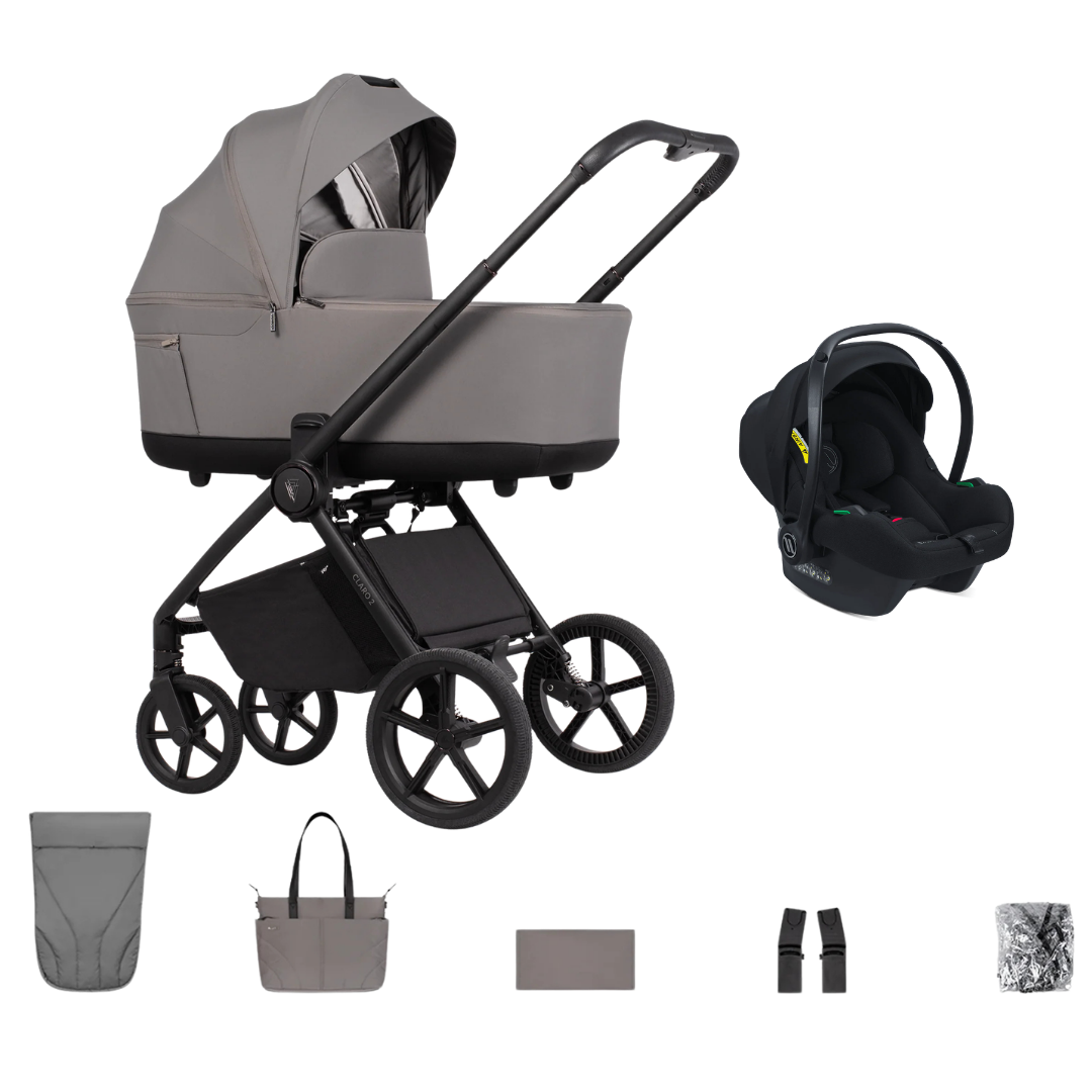 Venicci Claro 2 Pushchair Bundle with Avionaut Cosmo Travel System