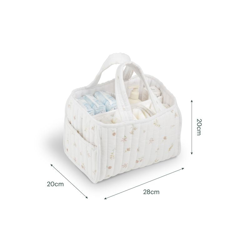 CuddleCo Nappy Caddy - Cashmere Meadow