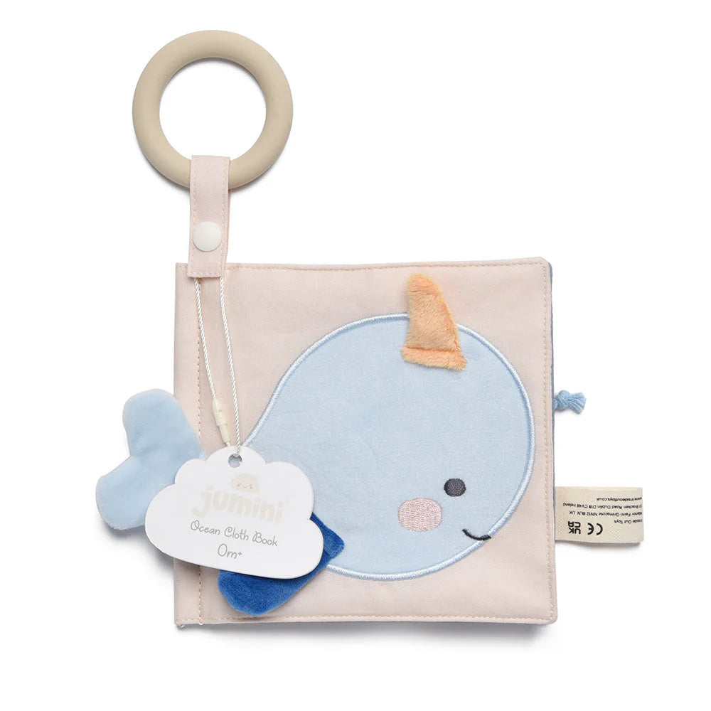 Jumini Baby Cloth Book - Ocean