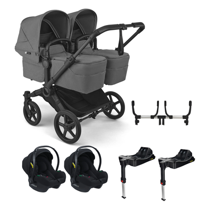 Bugaboo Donkey 6 Twin with Avionaut Cosmo Smart Travel System
