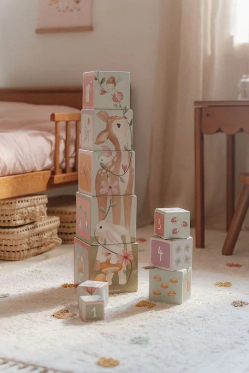 Little Dutch Cardboard Building Blocks - Fairy Garden image 5