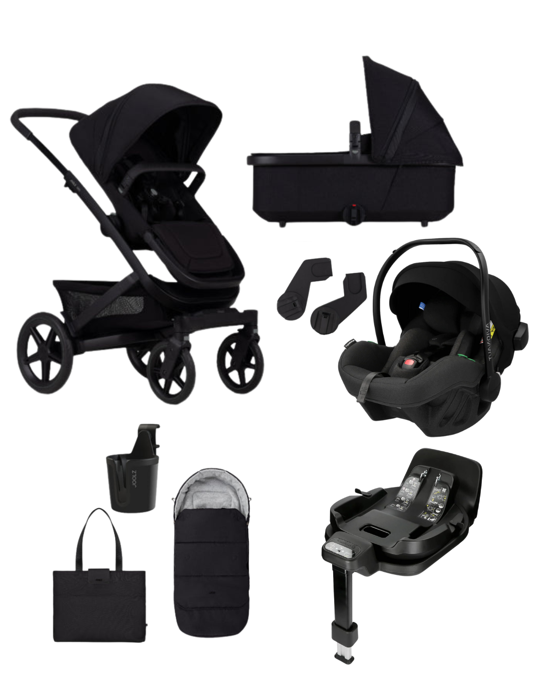 Joolz Geo³ Mono Pushchair Bundle with Avionaut Pixel Pro 2.0C & Orbit IQ Rotating Isofix Base