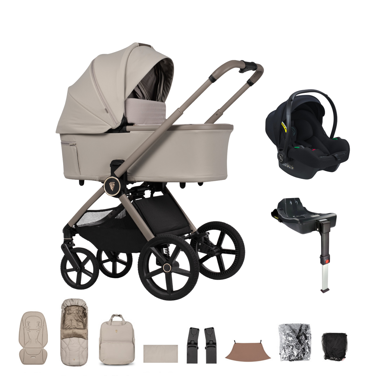 Venicci Upline 3 Pushchair with Avionaut Cosmo Smart Travel System