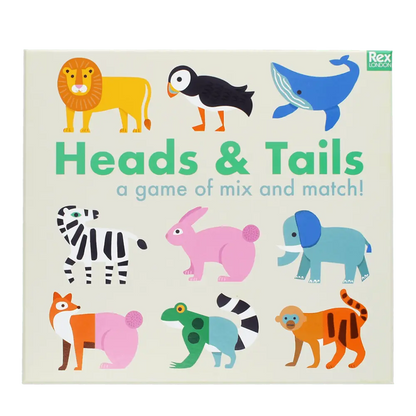 Rex London Heads and Tails Game - Animals