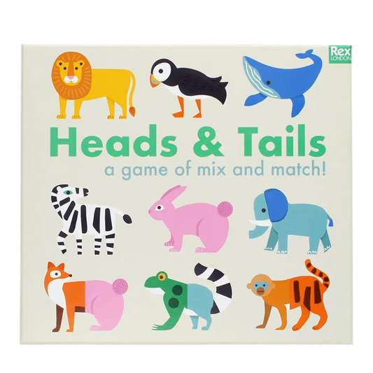 Rex London Heads and Tails Game - Animals