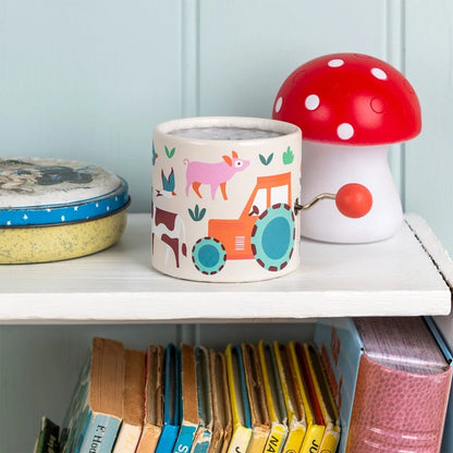 Rex London Winding Music Box - Farmyard