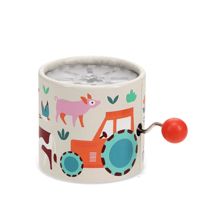 Rex London Winding Music Box - Farmyard