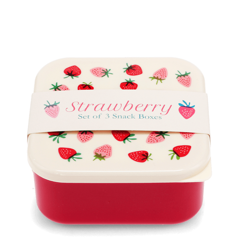 Rex London Snack Boxes - Little Strawberry