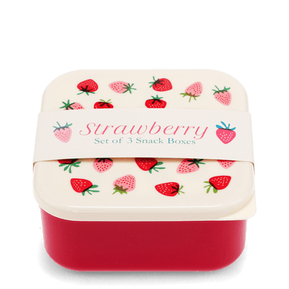 Rex London Snack Boxes - Little Strawberry