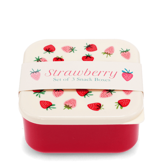 Rex London Snack Boxes - Little Strawberry