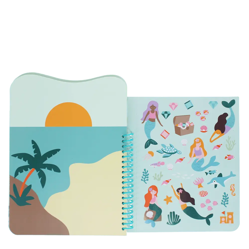 Rex London Reusable Sticker Book - Mermaid