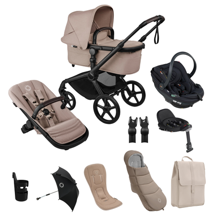 Bugaboo Fox 5 Renew Complete Bundle with BeSafe Go Beyond 2 Travel System