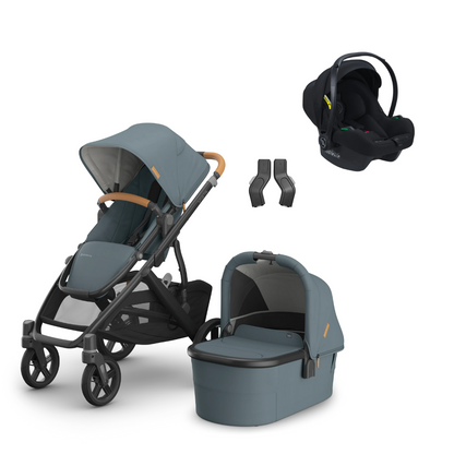 UPPAbaby Vista V3 Pushchair Bundle with Avionaut Cosmo Smart Travel System
