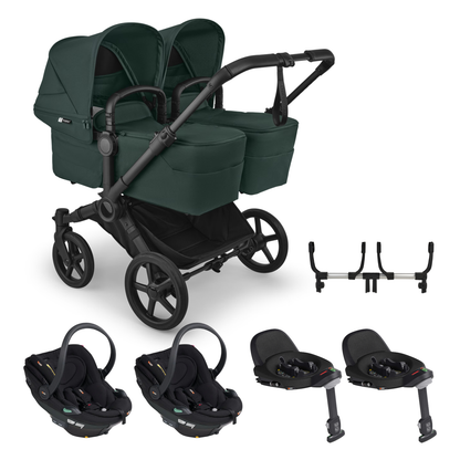 Bugaboo Donkey 6 Twin with BeSafe Go Beyond 2 Travel System