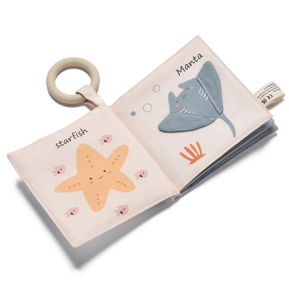 Jumini Baby Cloth Book - Ocean