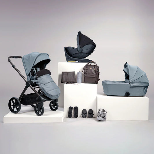 Bababing Raffi MKII 12 Piece Travel Bundle - Duck Egg
