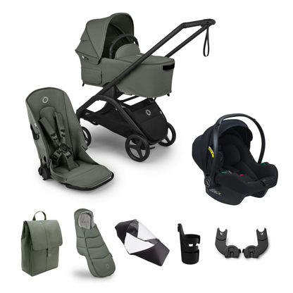 Bugaboo Dragonfly Plus Essential Bundle with Avionaut Cosmo Smart Travel System