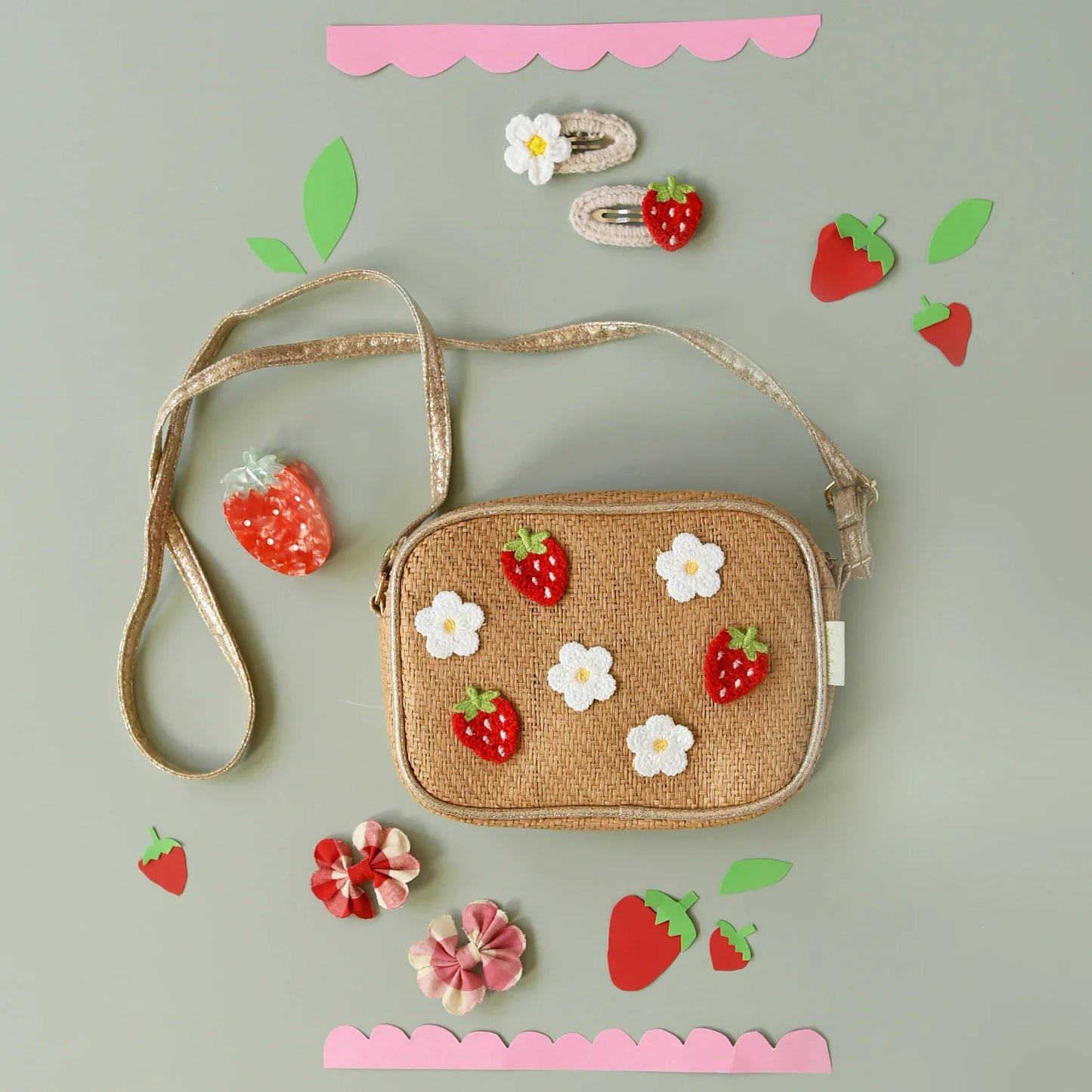 Rockahula Strawberry Fields Claw Clip