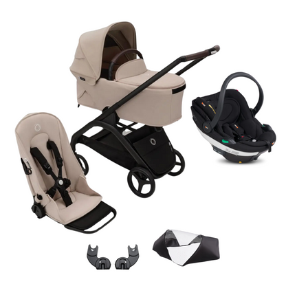 Bugaboo Dragonfly Bundle with BeSafe Go Beyond Travel System