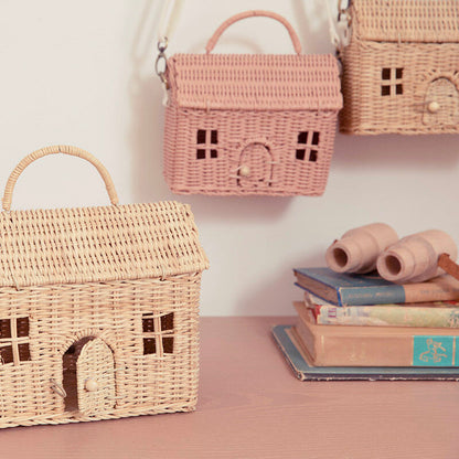 Olli Ella Rattan Casa Clutch image 2