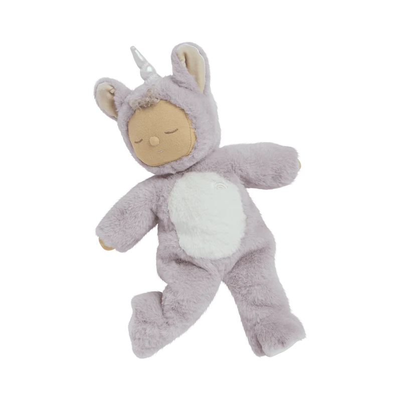 Olli Ella Cozy Dinkums Unicorn - Sweetpea image 0