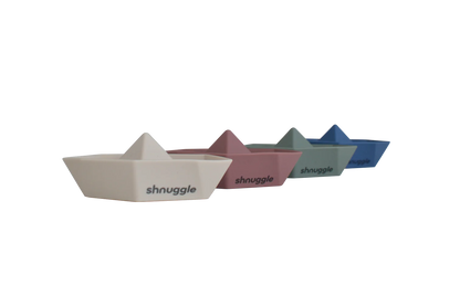 Shnuggle Stack 'n' Sail Bath Boats image 1