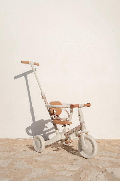 Little Dutch 4 in 1 Trike with Push Bar - Sunny Flower