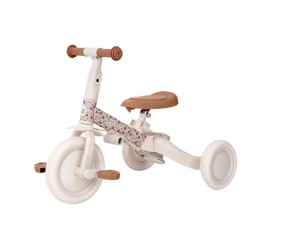 Little Dutch 4 in 1 Trike with Push Bar - Sunny Flower