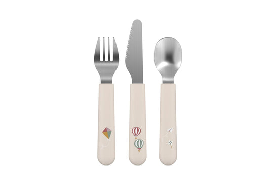 Little Dutch x Mepal Children's Cutlery Set - Sunshine & Rainbow