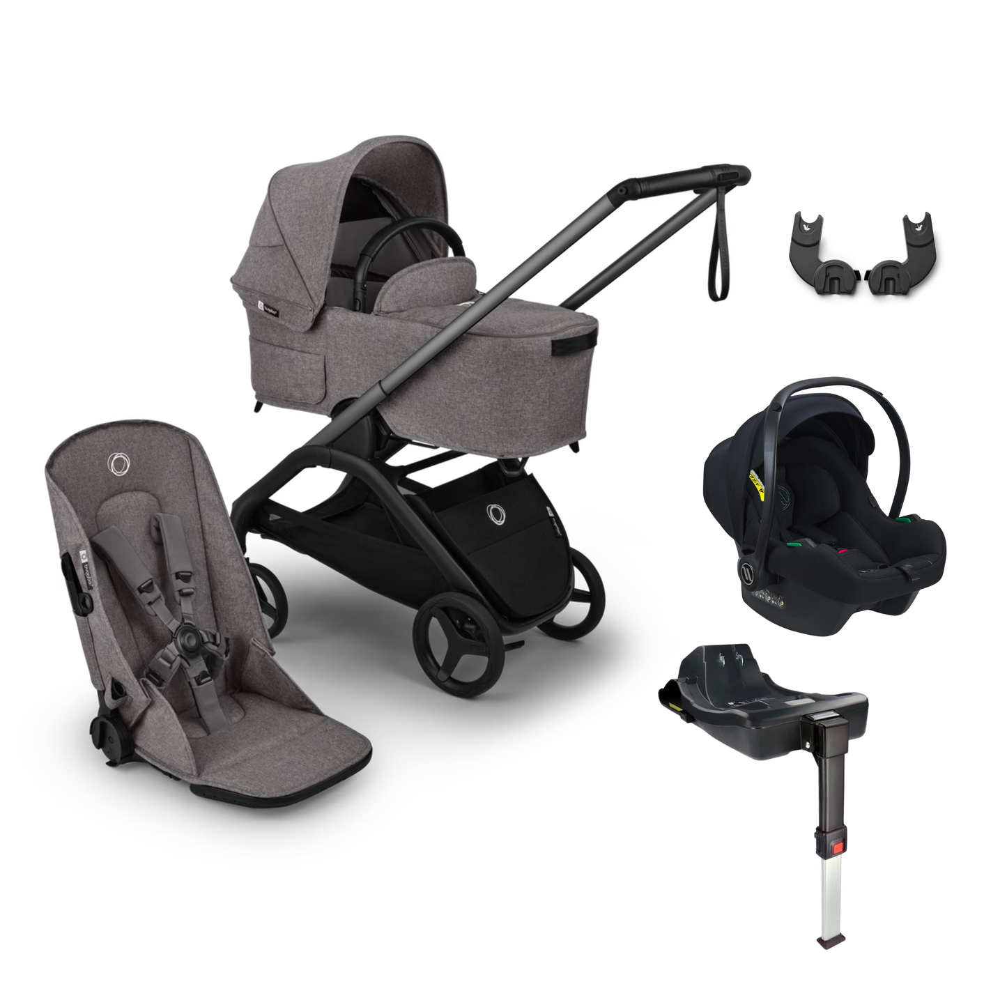 Bugaboo Dragonfly Plus Bundle with Avionaut Cosmo Smart Travel System