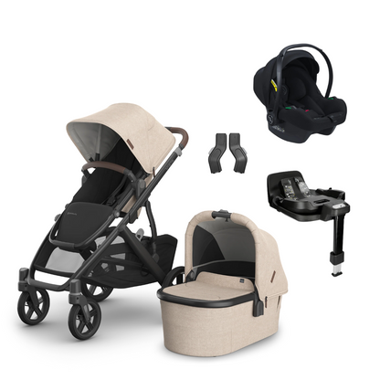 UPPAbaby Vista V3 Pushchair Bundle with Avionaut Cosmo Smart Travel System