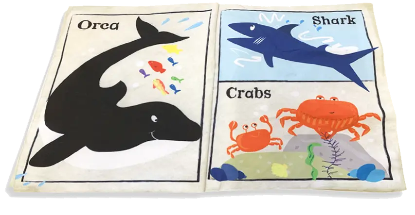 Nursery Times Crinkly Newspaper - Under the Sea image 2